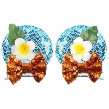 Imagem de CLGIFT Minnie Ears Faixa de cabeça para bebês/crianças pequenas (clipe de cabelo Moana)