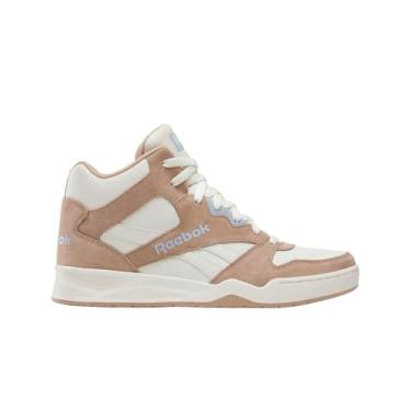 Imagem de Reebok Tênis unissex adulto Royal Bb4500 Hi2, Giz vintage/terra/azul Y2k, 10.5 Women/9 Men