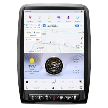 Imagem de NAKEVICH Rádio Qualcomm Android 13 de 13,8 polegadas para Dodge Durango 2014-2020 estéreo atualização Tesla Style Head Unit Multimídia IPS Touch Screen Android Auto Player Navegação GPS