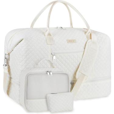 Imagem de Bolsa Weekender ITIEZY para Mulheres - Mochila de Viagem em Nylon 21,5