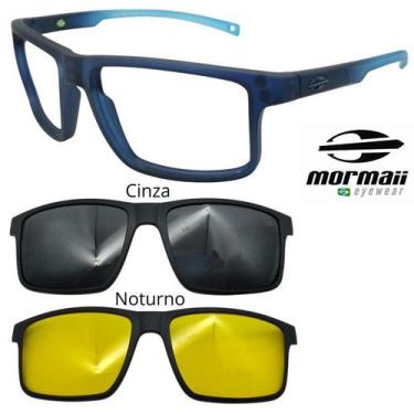 Imagem de Oculos Mormaii 6127 Swap 5 KC6 Com 2 Clipons Cinza e Noturno, Cinza, N