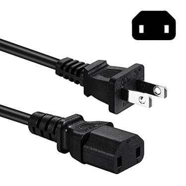 Imagem de Cabo de alimentação de 4 pés compatível com console Sony PS4 Pro, Xbox 360 Slim, Xbox One, tijolo de fonte de alimentação Xbox 360 E, substituição de cabo de energia