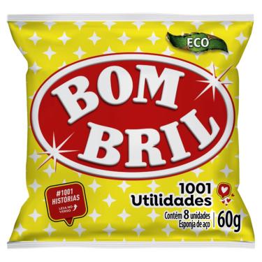 Imagem de ESPONJA AÇO BOM BRIL ECO 60G 8 UNIDADES
