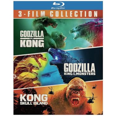 Imagem de Pacote de filmes em Blu-ray 3 Godzilla vs Kong/Rei dos Monstros