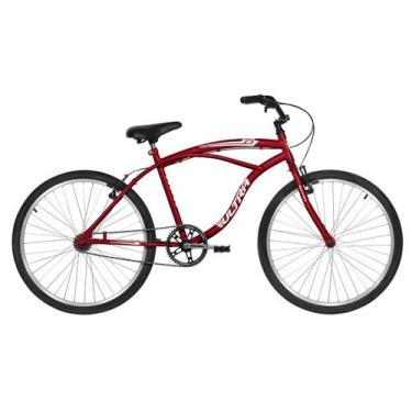 Imagem de Bicicleta Ultra Bikes Heaven Aro 26, Vermelho, Aro 26