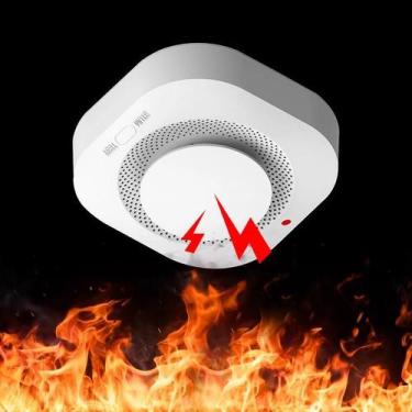 Imagem de Sensor de Alarme de Incêndio Substituível para Residências e Depósitos