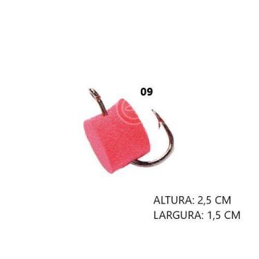 Imagem de Anzol chinu black - com ração artificial - Marine Sports, 2 unidades