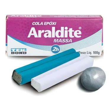 Imagem de Adesivo Cola Epóxi Araldite Massa 100g Tekbond