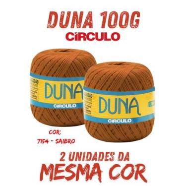 Imagem de Fio duna circulo 100g kit com 2 un, 7154 - SAIBRO