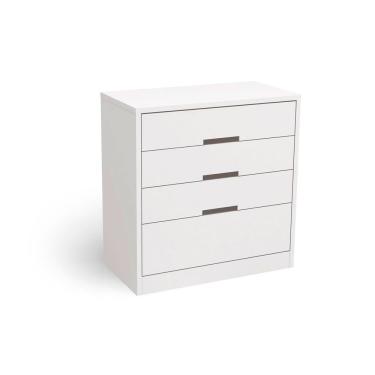 Imagem de Cômoda S824 Com 4 Gavetas Em Mdp Kappesberg Branco
