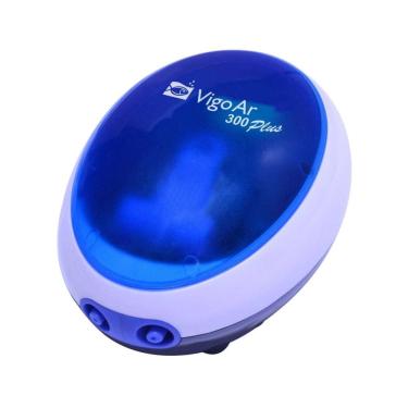 Imagem de Compressor de Ar para Aquário Com 2 saidas VigoAr 300 Plus