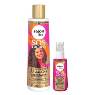 Imagem de Kit De Repente Pronta com Acidificante e Óleo reparador - Salon Line