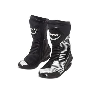 Imagem de Bota Tutto Moto Racer-X Branca (Branca, BR, Adulto, Numérico, 41)