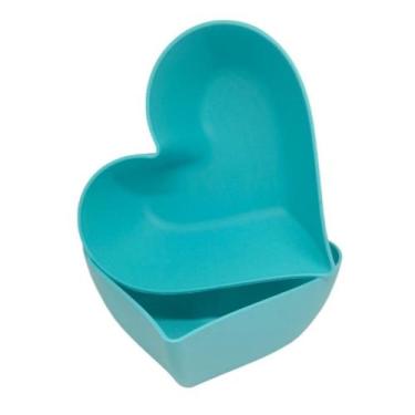 Imagem de Petisqueira Coração jogo com 5 unidades de Plástico - FORTINJET, tiffa