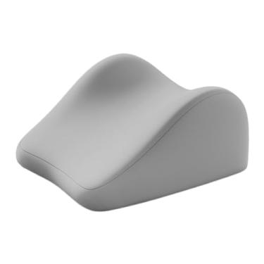 Imagem de WeiLaiKeQi Travesseiro de cunha para costas, lavável, versátil, confortável e elegante, suporte para pernas e joelhos, elevação costas para dormitório casa, Cinza