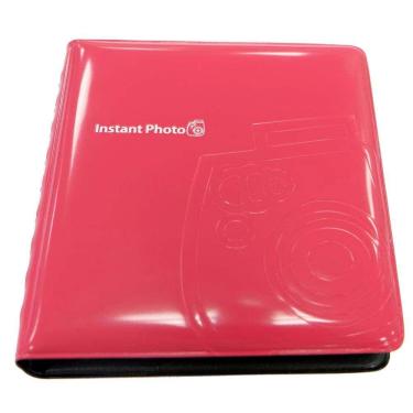 Imagem de Álbum de fotos Fujifilm para instax mini - comporta 64 fotos (ROSA)