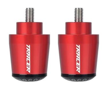 Imagem de Extremidades de manoplas de guidão de motocicleta, tampas de extremidade de manoplas, acessórios deslizantes de peso para Tracer 700 Tracer700 2016 2017-2020