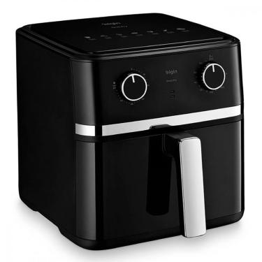 Imagem de Fritadeira Elétrica Air Fryer Elgin Gran Fry 8L Preto/inox