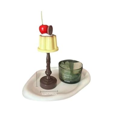 Imagem de Luz Noturna LED Para Quarto Infantil, Lâmpada De Mesa Fofa De Pudim À 