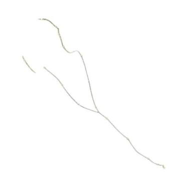 Imagem de Colar Feminino De Aço Inoxidável Com Franjas Longas, Geométrico, Garga