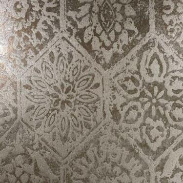 Imagem de Papel De Parede Capri Arabesco Dourado 190512902