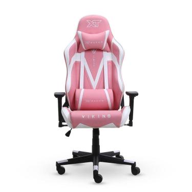 Imagem de Cadeira Gamer XT Racer Viking Rosa/Branco 130-140cm