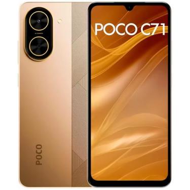 Imagem de Smartphone C71 128GB 4GB RAM Dual SIM Tela 6.88" Dourado