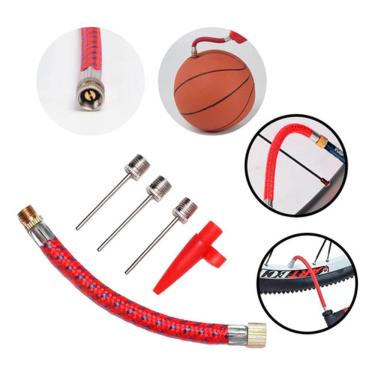 Imagem de Kit De Agulhas E Bicos Para Encher Bola E Infláveis 4 Peças