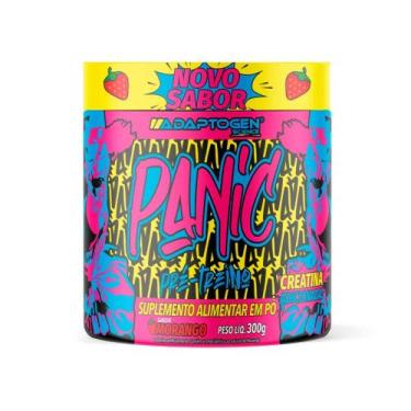 Imagem de Pré treino Panic Adaptogen - 300g, Morango