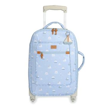 Imagem de MASTERBAG - MALA DE RODINHA BARQUINHOS ESTAMPADA - AZUL