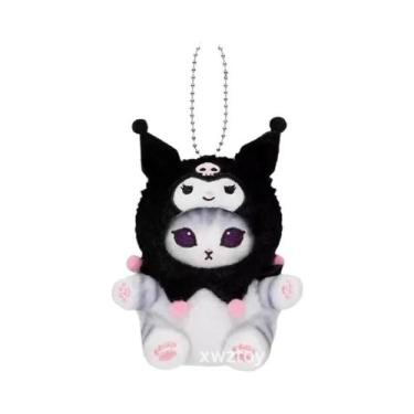Imagem de Chaveiro De Pelúcia Kawaii Hello Kitty Kuromi Em Fantasia, 10-12cm, Pi