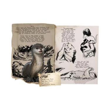 Imagem de Arte Em Tela De Jogo Retro Abstrato Da Série Dinossauro ARK Survival E