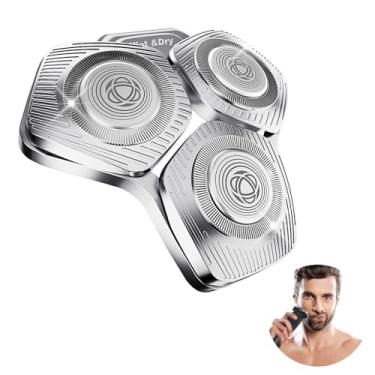 Imagem de Cabeças de barbear SH71/50 compatíveis com os barbeadores Phili*s Series S5000 (S5XXX), S7000 (S7XXX) para RQ12/70, RQ12/60, SH60/70 e SH70/70 (prata)