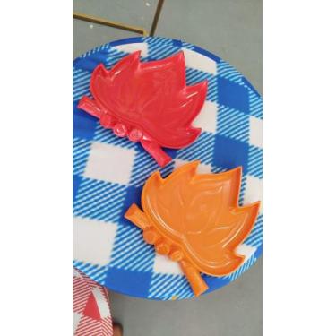 Imagem de Kit 5 Bandeja Para Doces e Salgados Festa Junina Fogueira - LUCK EMBAL