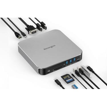 Imagem de Kensington AD220S3 Dock de tela dupla para qualquer MacBook M1/M2/M3/M4 (download do driver de software necessário); carregamento de passagem de 85 W (K31343WW)