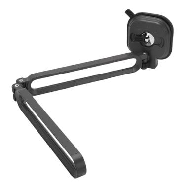 Imagem de Yosoo Rack de Cabide de Roupas de Parede Dobrável Com Copo de Sucção, Secadora de Lavanderia de Liga de Alumínio para Varanda, RV, Dormitório