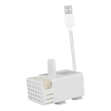 Imagem de Generic Bomba de aquário 150 cm cabo mini usb pequena bomba de fonte 3w para piscina pequena fonte, Conjunto de Filtros Laterais