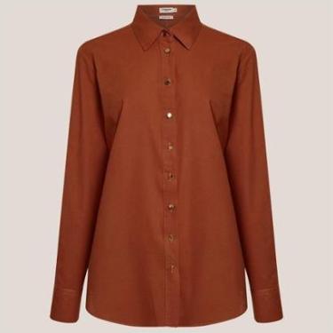 Imagem de Camisa Dudalina Relaxed Lisa Feminino-Feminino