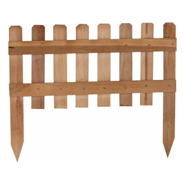 Imagem de Cerca De Eucalipto Ripada Marrom 30x60 Cm