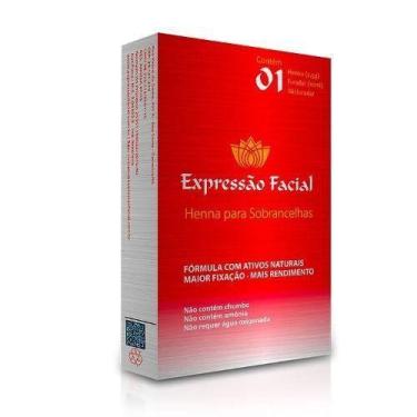 Imagem de Kit Henna Sobrancelha Expressão Facial 4 Unidade Sae