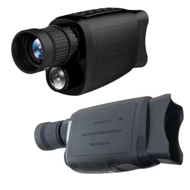 Imagem de Câmera Monóculo de Visão Noturna, 48MP, Full HD 1080P, 9 Níveis de Visão Noturna, Zoom Digital 16x, Tela 2.0 Polegadas