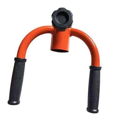 Imagem de menolana Acessório para barra T, equipamento de ginástica em casa, alça resistente para treinamento de força, barra para tríceps traseiro, Laranja