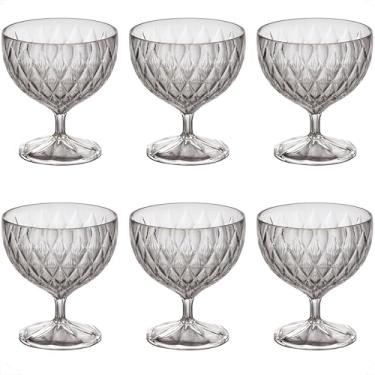 Imagem de Jogo De Taças Sobremesa Linha Cristal 6 Peças