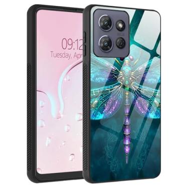 Imagem de SichKards Capa para Motorola Moto G Play 2025/G Power 2025, traseira de vidro líquido, bordas macias de TPU, aderência antiderrapante, proteção contra quedas, ajuste fino, suporta carregamento sem