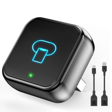 Imagem de Adaptador CarPlay sem fio para iPhone, atualização de 2025, converte CarPlay com fio para sem fio, design mini USB com adaptador Apple Car Play integrado, conecte e use, conexão estável para iPhone