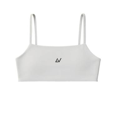 Imagem de Top Fitness Feminino faixa Life Movement Levo, Poliamida, Com Bojo Zero Transparência-Feminino