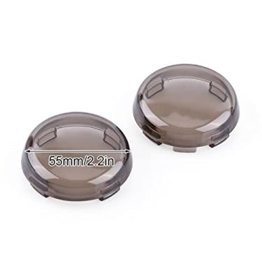 Imagem de ZJchao Acessórios para Deslizamento de Rua, Sinais de Mudança de Direção de Motocicleta, Tampas de Lente de Sinal de Mudança de Plástico Com par de Sinais de de Luz, Tampa de Lente para de de