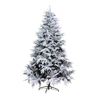 Imagem de Árvore de Natal Andes 120cm 728 Hastes Detalhe em neve - Cromus