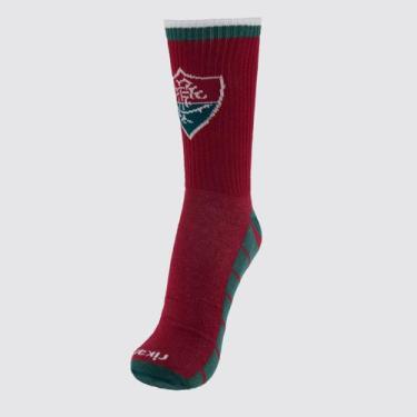 Imagem de Meia Fluminense Esporte Vinho - Rikam, 38-43