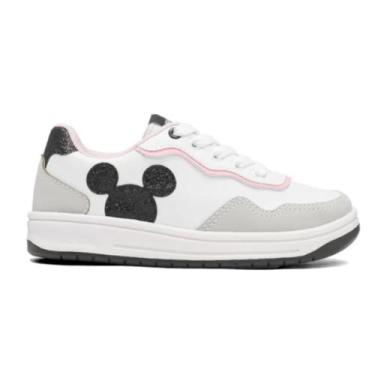 Imagem de Tênis Infantil Minnie Disney Meninas Branco-Rosa, Branco, Rosa, 32